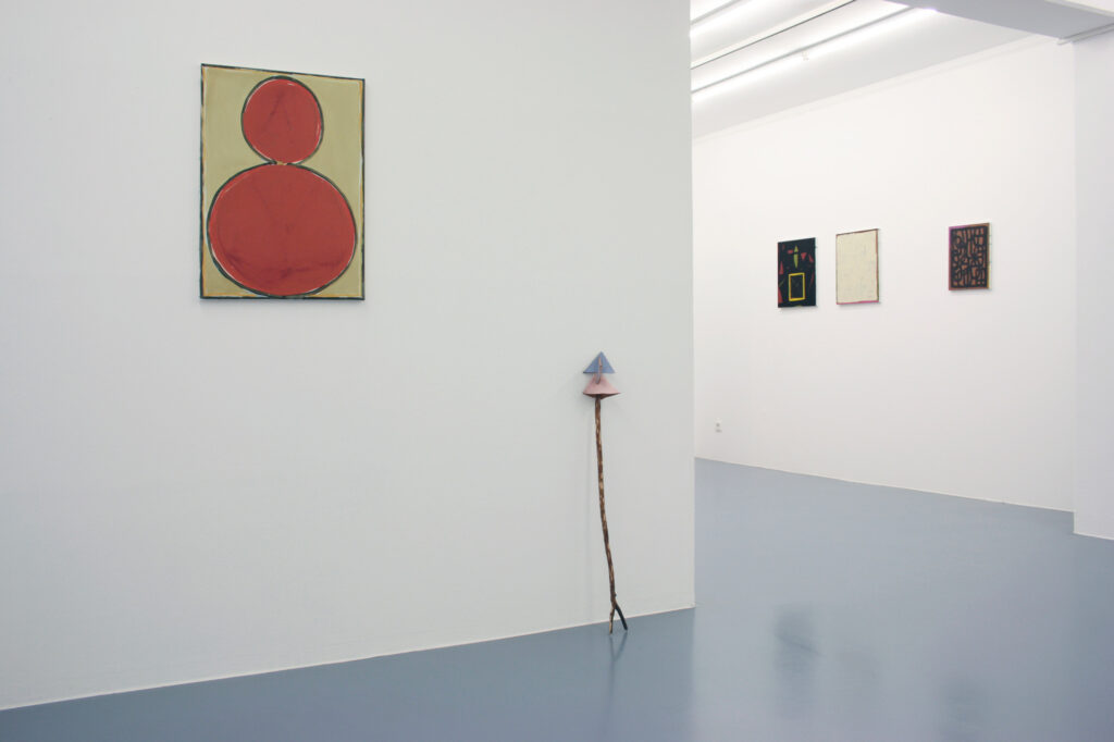 Max Santo im Mäusetunnel Galerie Kramer 2021 Bremen